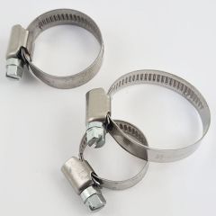 304-316 Kalite Paslanmaz Hortum Kelepçesi 120 - 140 ,13mm - A4 AISI 316 KALİTE
