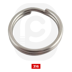Paslanmaz Pim Halkası A4 (316)
