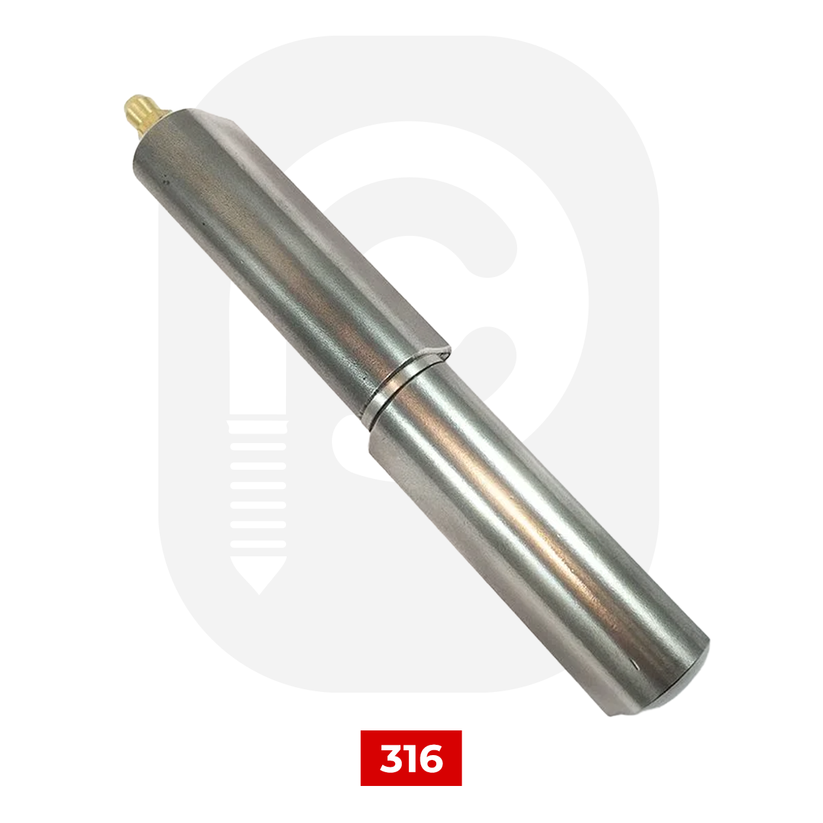 16x120 mm Paslanmaz Mil Menteşe 316 Kalite