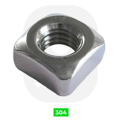 Paslanmaz Kare Somun A2 (DIN 557)