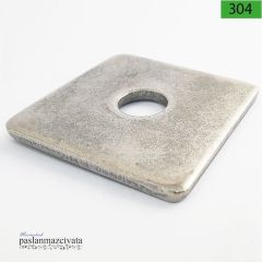 Paslanmaz Kare Pul M 10