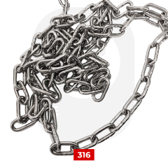 DIN 766 Paslanmaz Zincir 2mm