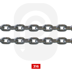 DIN 766 Paslanmaz Zincir 3mm