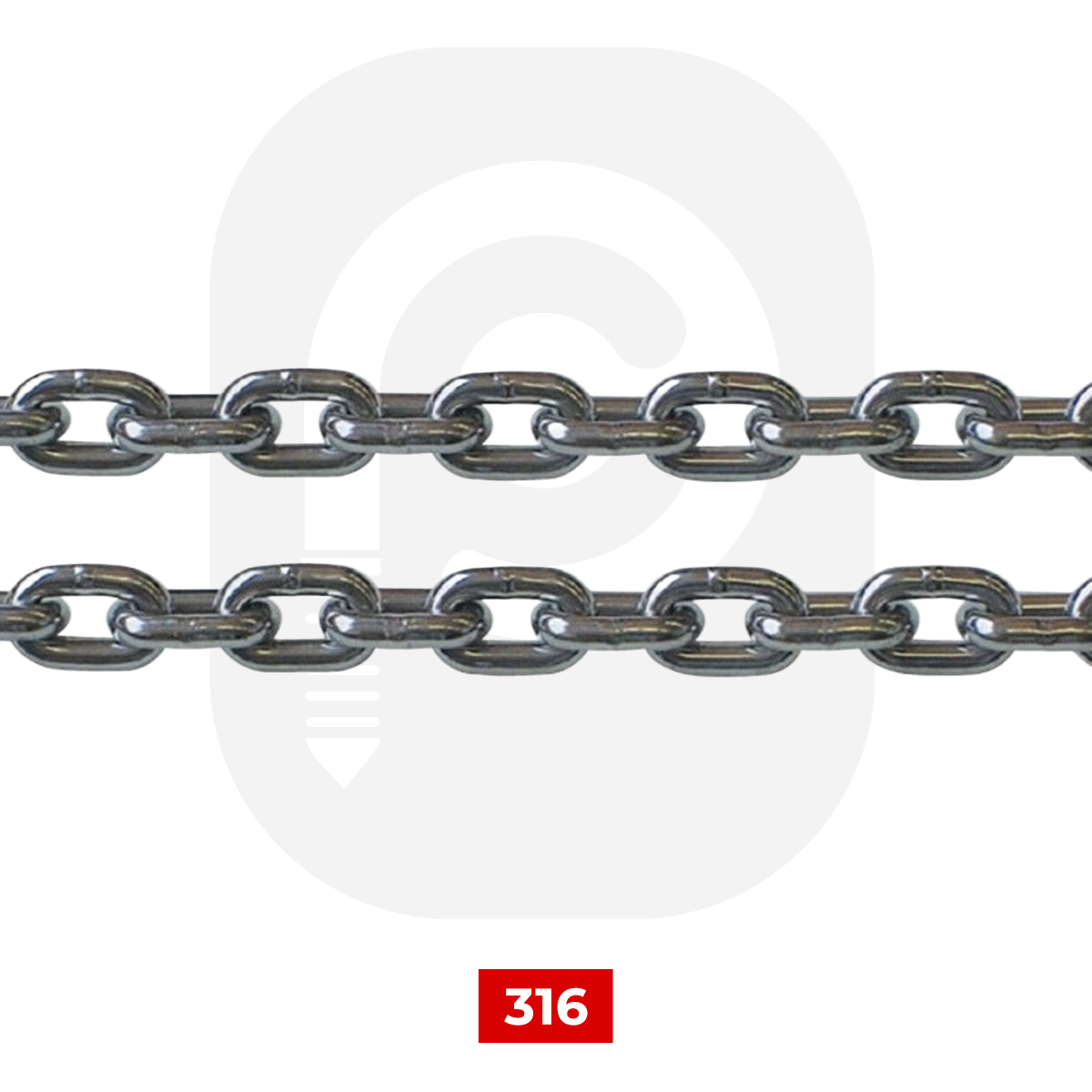 DIN 766 Paslanmaz Zincir 10 mm