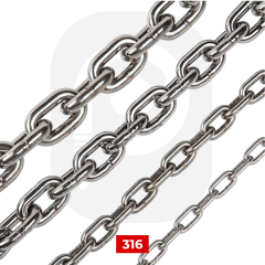 DIN 766 Paslanmaz Zincir 10 mm