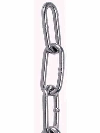 DIN 5685 Paslanmaz Uzun Bakla Zincir 4mm
