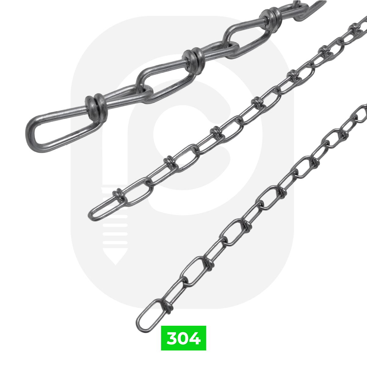 DIN 5686 Paslanmaz Dekor Zincir