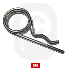 Paslanmaz R Çatal Pim Çeşitleri, DIN11024