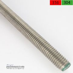 M5 Paslanmaz Gijon Saplama (DIN 976) A4 AISI 316 KALİTE