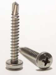 4,8 mm Paslanmaz (YSB) Matkap Uçlu Saç Vidası (DIN7504-M) 4,8x19