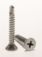 3,9  mm Paslanmaz (YHB) Matkap Uçlu Saç Vidası DIN 7504-0 3,9x13