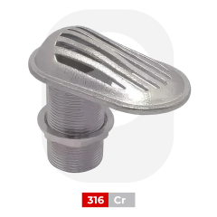 1'' Paslanmaz Krom Süzgeçli Bağlantı Kovanı A4 (316)