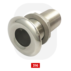 Bağlantı Kovanı Paslanmaz 3/8''