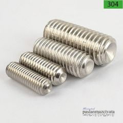M2 Paslanmaz Setskur (DIN916) 2x20