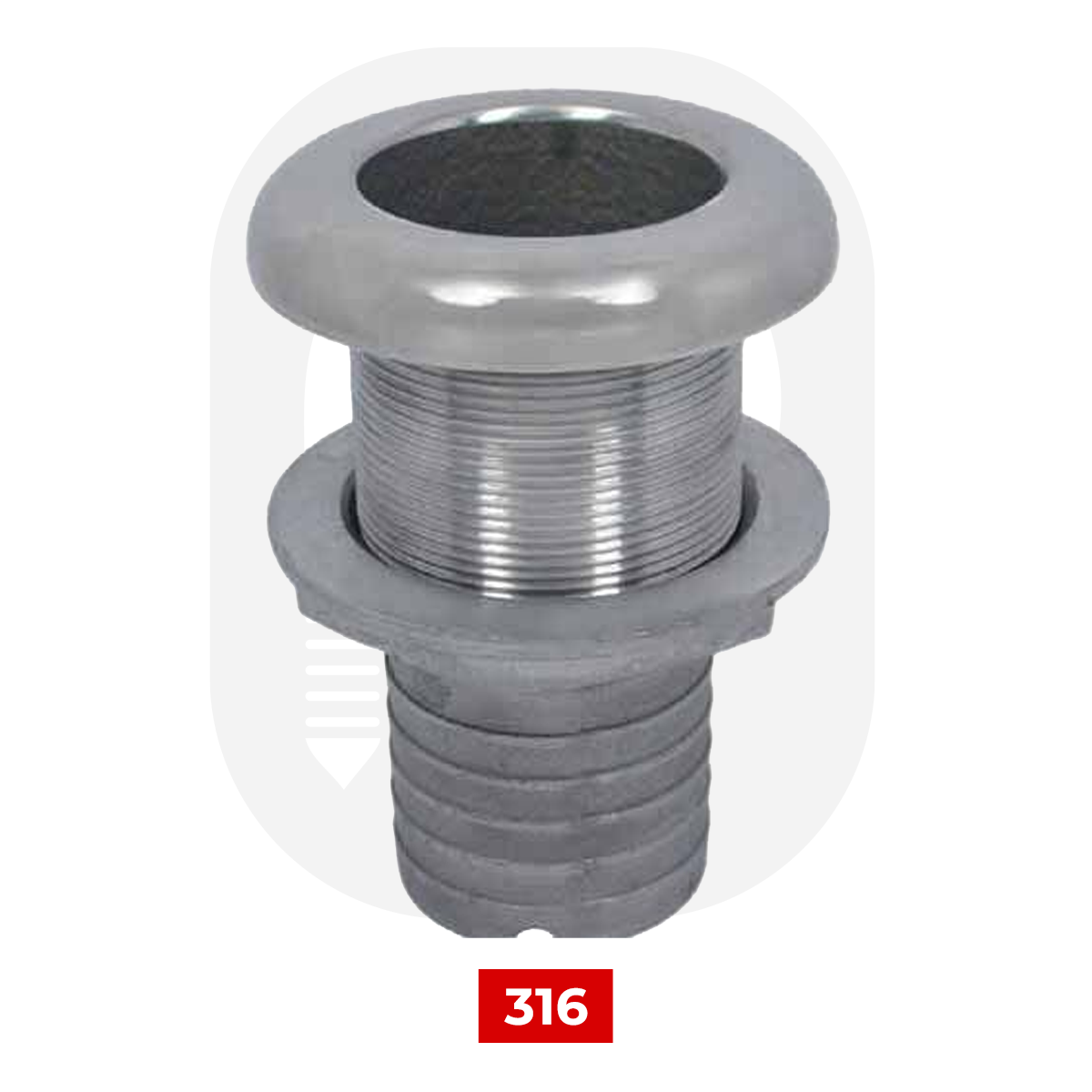 Bağlantı Kovanı Rekorlu Paslanmaz 1.1/2''