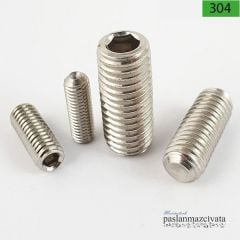 2,5mm Paslanmaz Setskur  DIN916 2,5x5