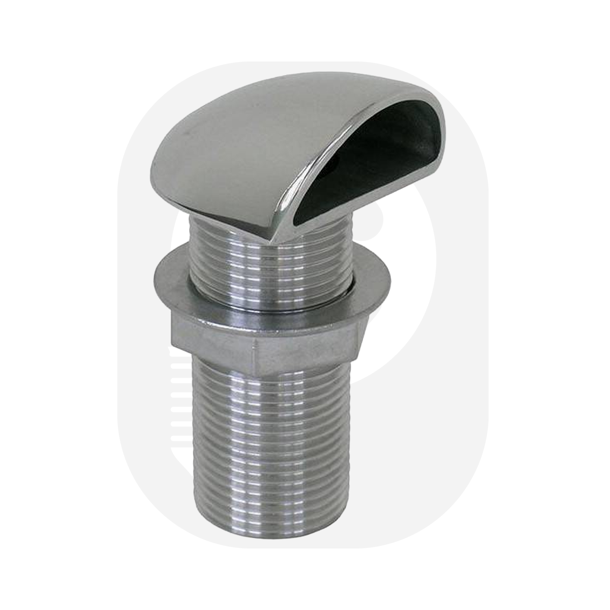 Kapaklı Su Çıkışı Paslanmaz 1/2''