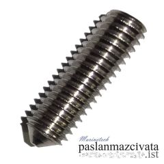 5 mm, Sivri Uçlu Setskur, DIN914 Çeşitleri 5x6