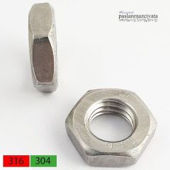 Paslanmaz Kontra Somun (DIN 439) M 12