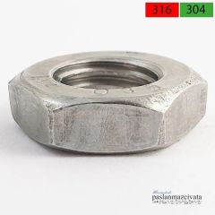 Paslanmaz Kontra Somun (DIN 439) M 6