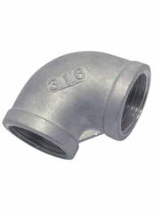 DİRSEK PASLANMAZ  3/8''