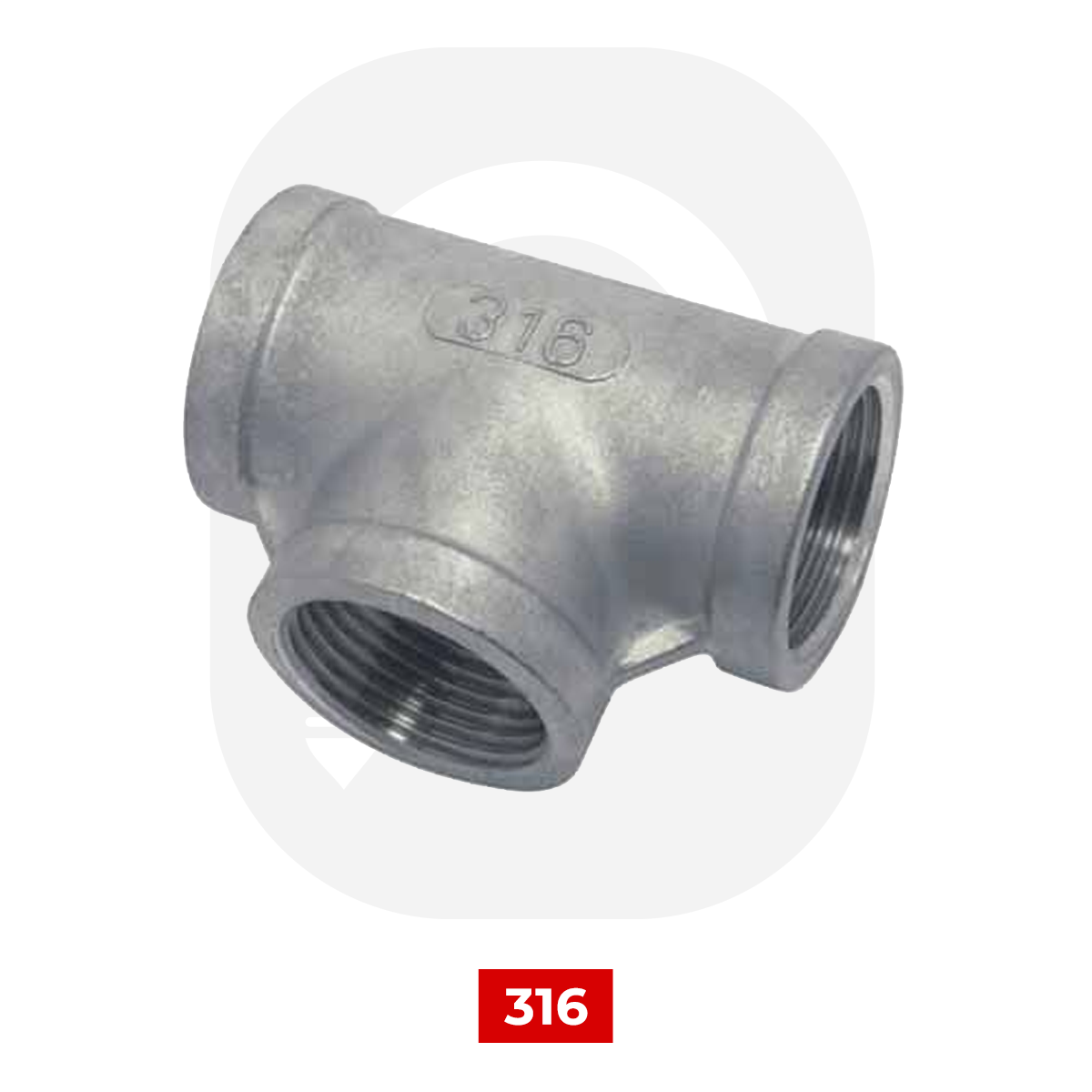 Paslanmaz T 1/2''