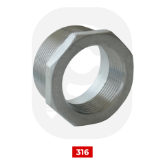 1 1/4'' - 1'' Paslanmaz Redüksiyon A4 (316)