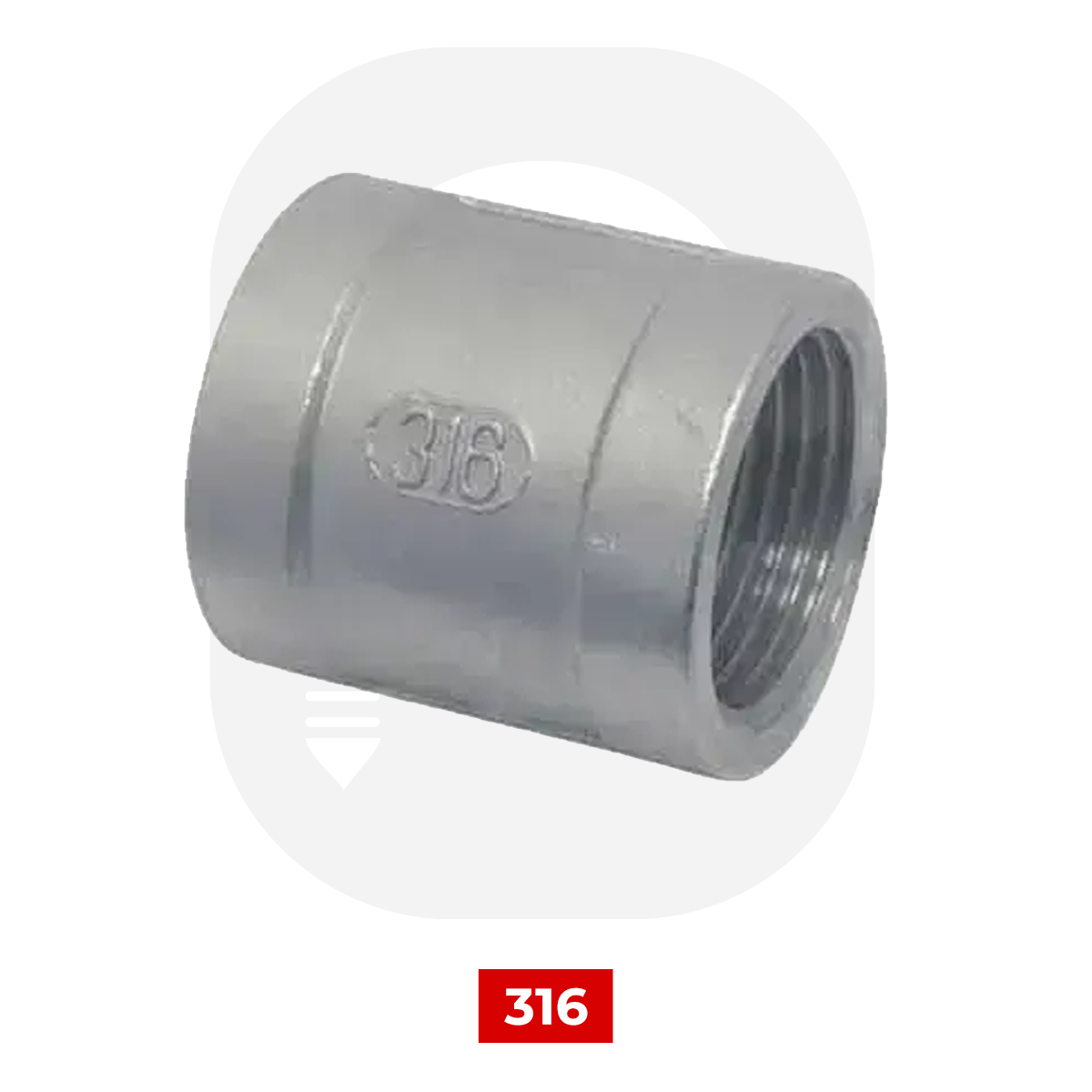 Manşon Paslanmaz 1/2''