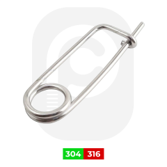 Paslanmaz Yaylı Emniyet Pim Çeşitleri