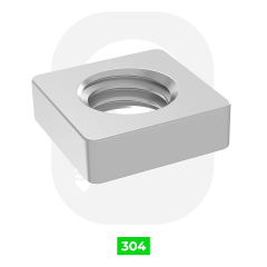 DIN 562 İnce Kare Somun