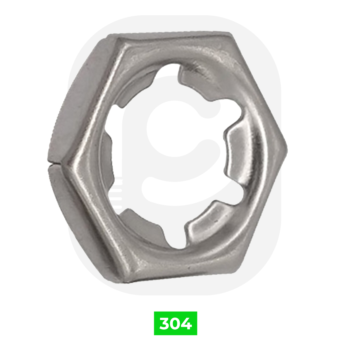 DIN 7967 Kendiliğinden Kilitlenen Kontra Somun