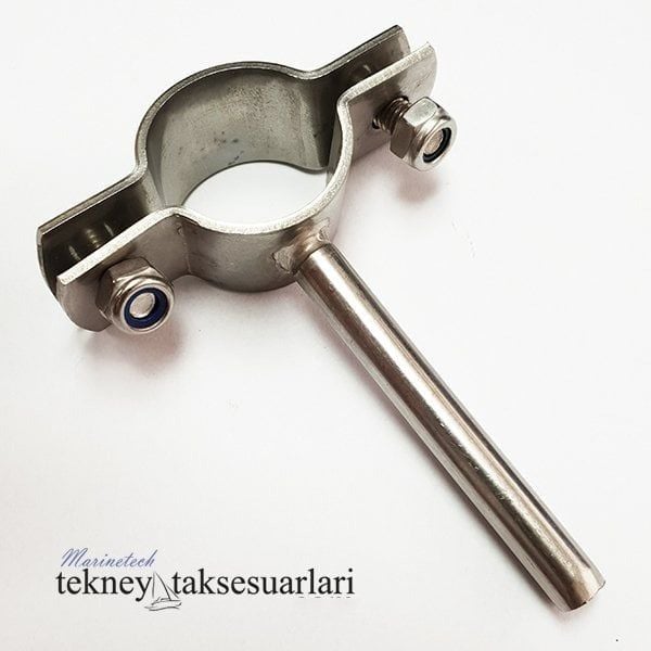 Paslanmaz Saplı Boru Kelepçesi  (304 Kalite) 4 inç