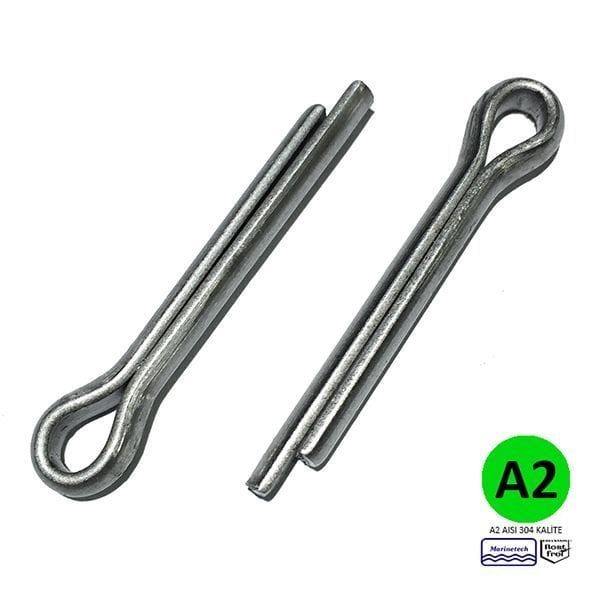 Paslanmaz Kopilya Çeşitleri DIN94 A2 AISI 304 KALİTE - 8x50