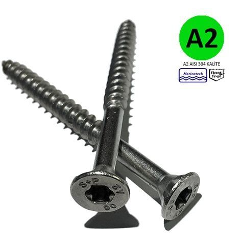 8mm Paslanmaz (THB) Sunta Vidası DIN 7997 8x200