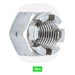 DIN 935 Taçlı Somun