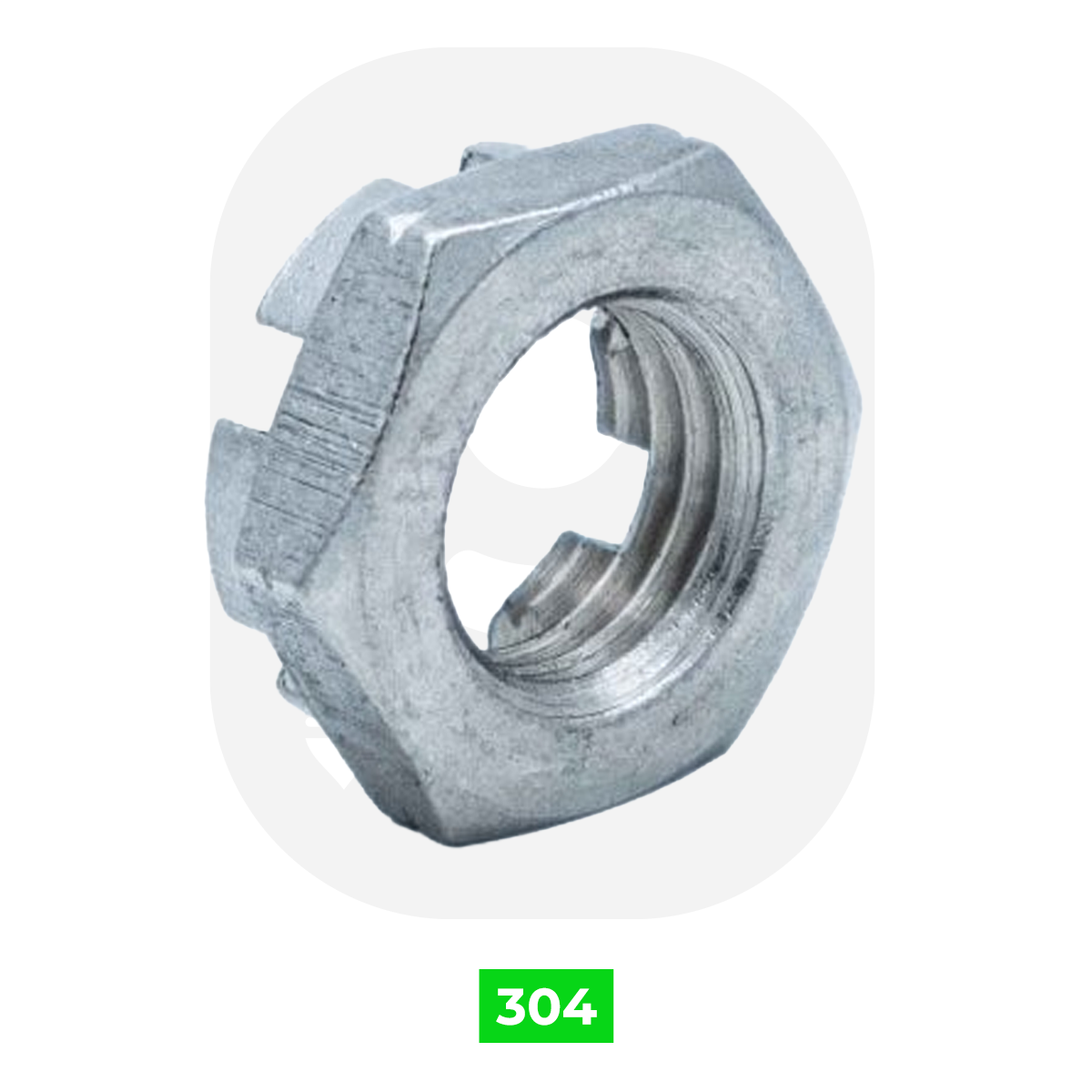 DIN 937 İnce Taçlı Somun